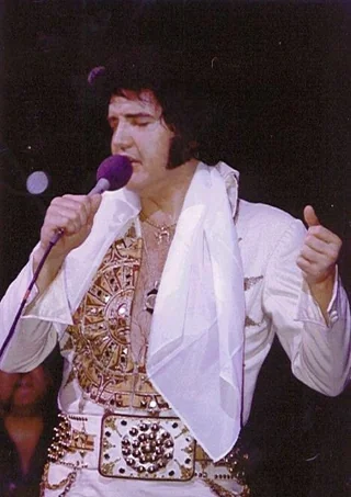 Elvis Presley in June 26, 1977